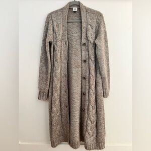 Cabi sparkle cable knit cardigan